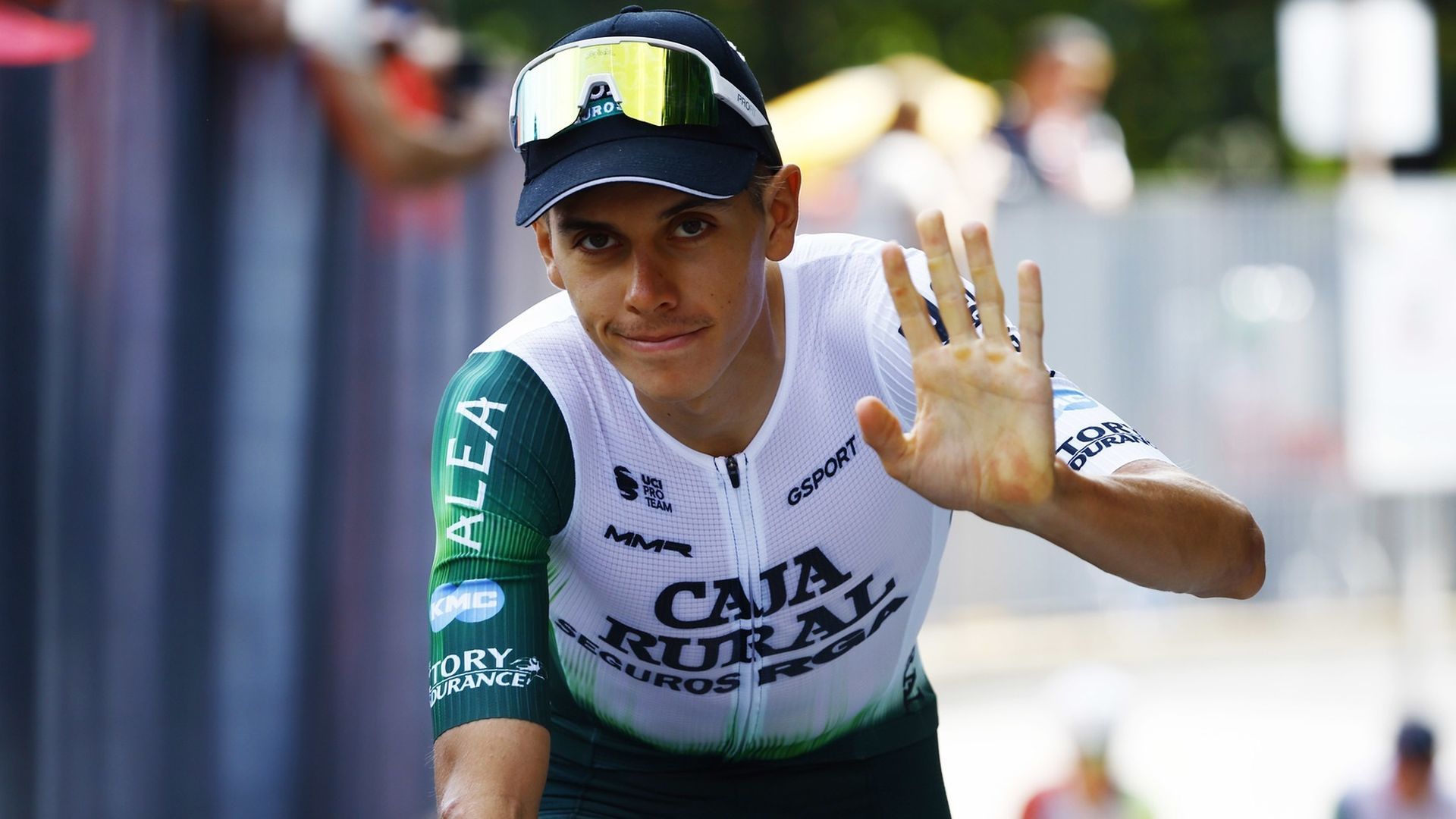 Jaume Guardeño, ciclista del equipo Caja Rural