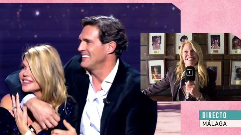 Makoke anuncia "por error" la fecha de su boda con Gonzalo durante su conexión con 'Fiesta': "Por fin me caso"