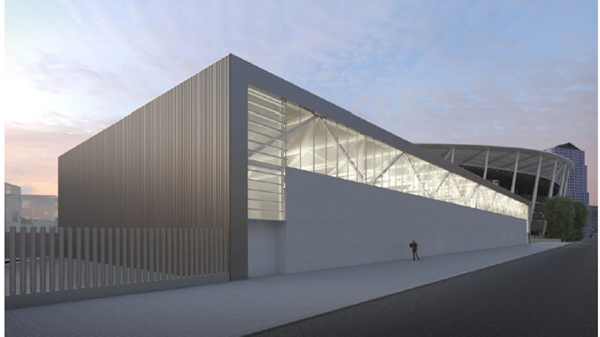 Polideportivo anexo al Nou Mestalla