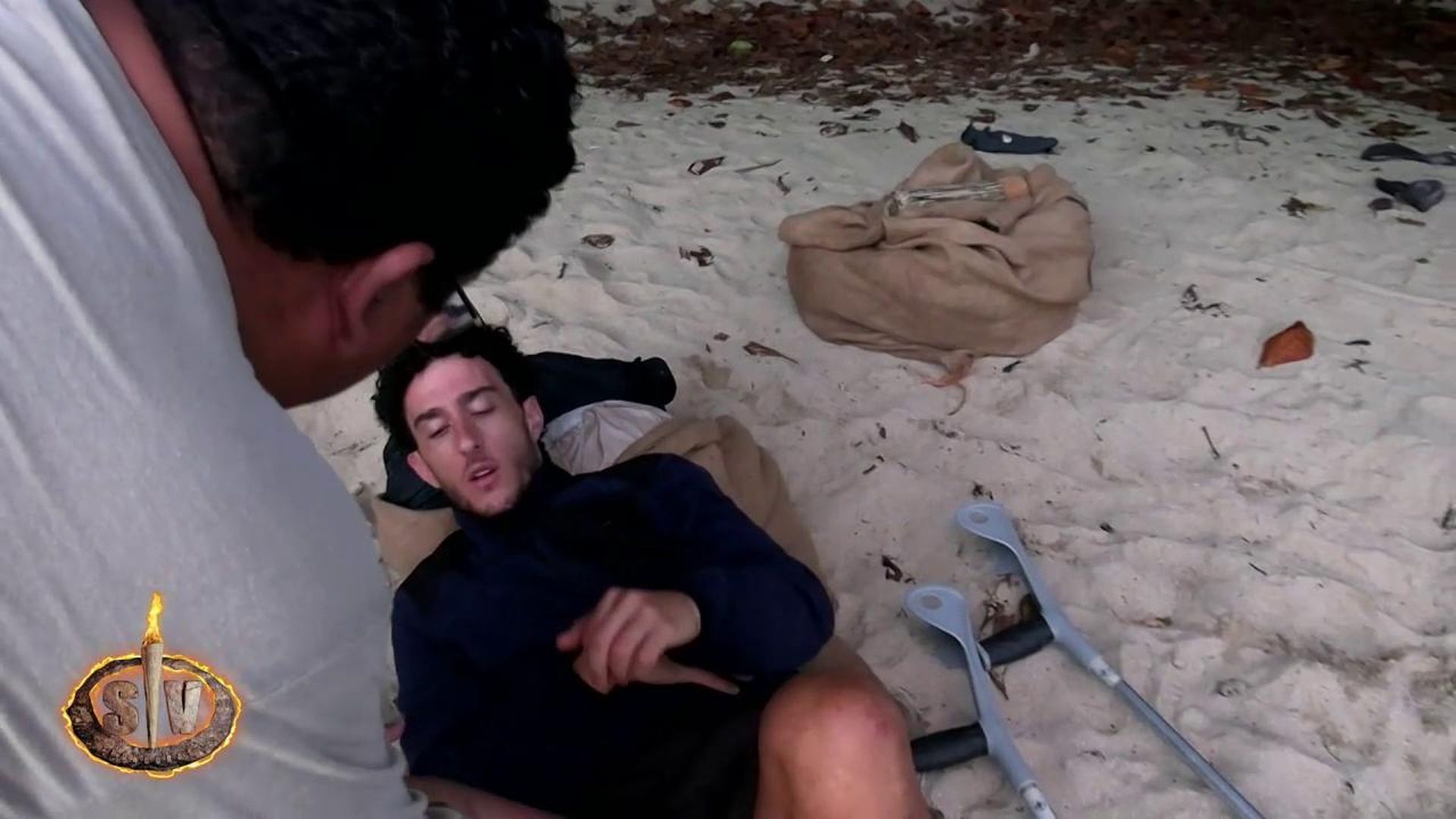 Alberto Ávila tenía que volver a ser evacuado al persistir sus dolores en el muñón de su pierna