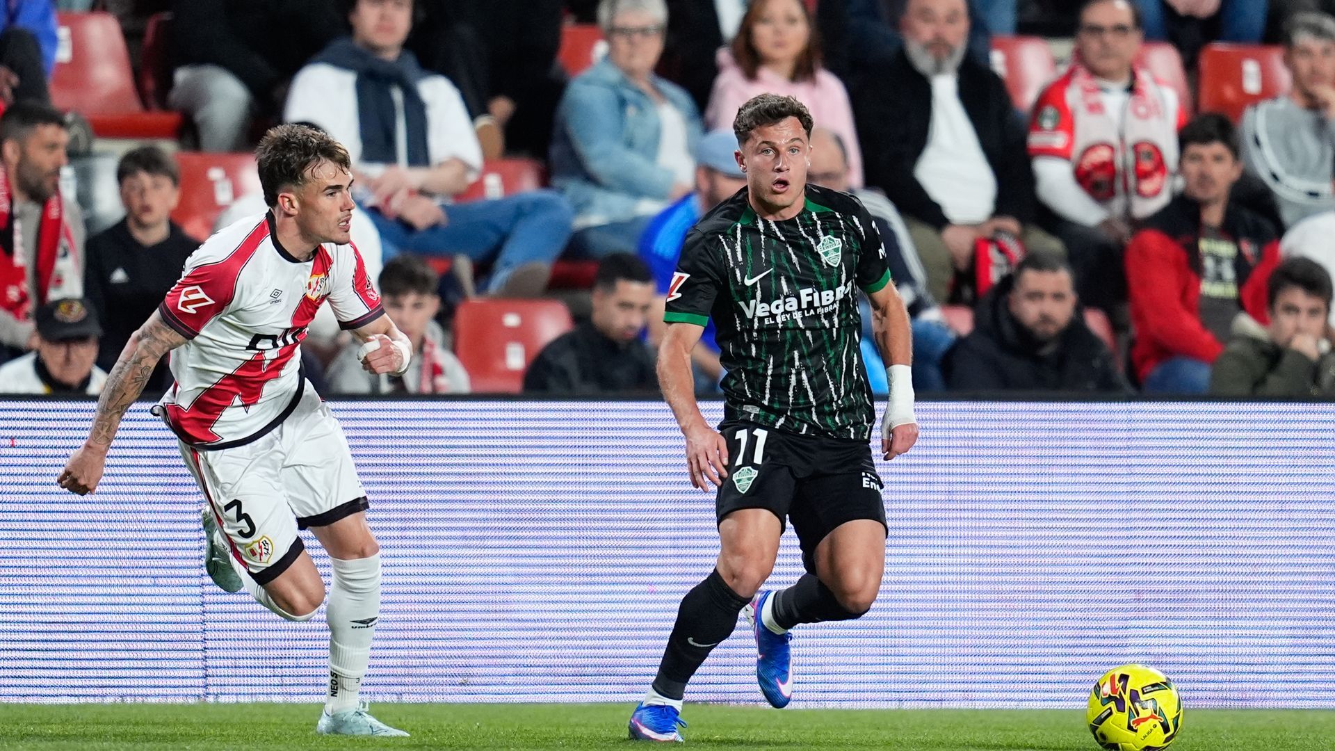 Germán Valera y Pep Chavarría en el Rayo Vallecano - Elche