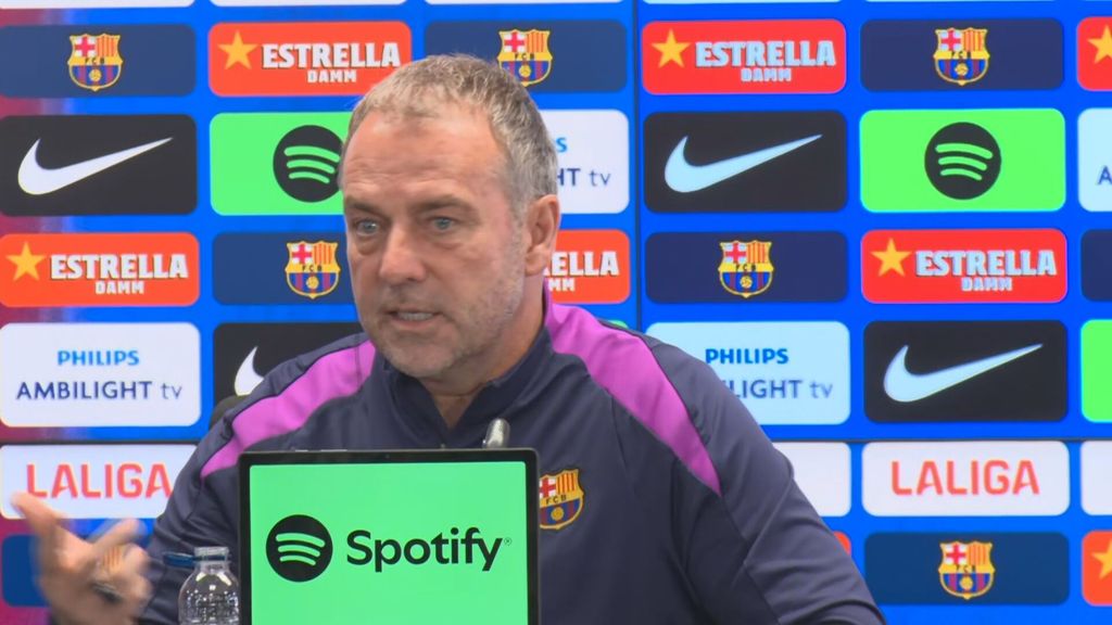 Hansi Flick explica cómo está Raphinha y condena el racismo