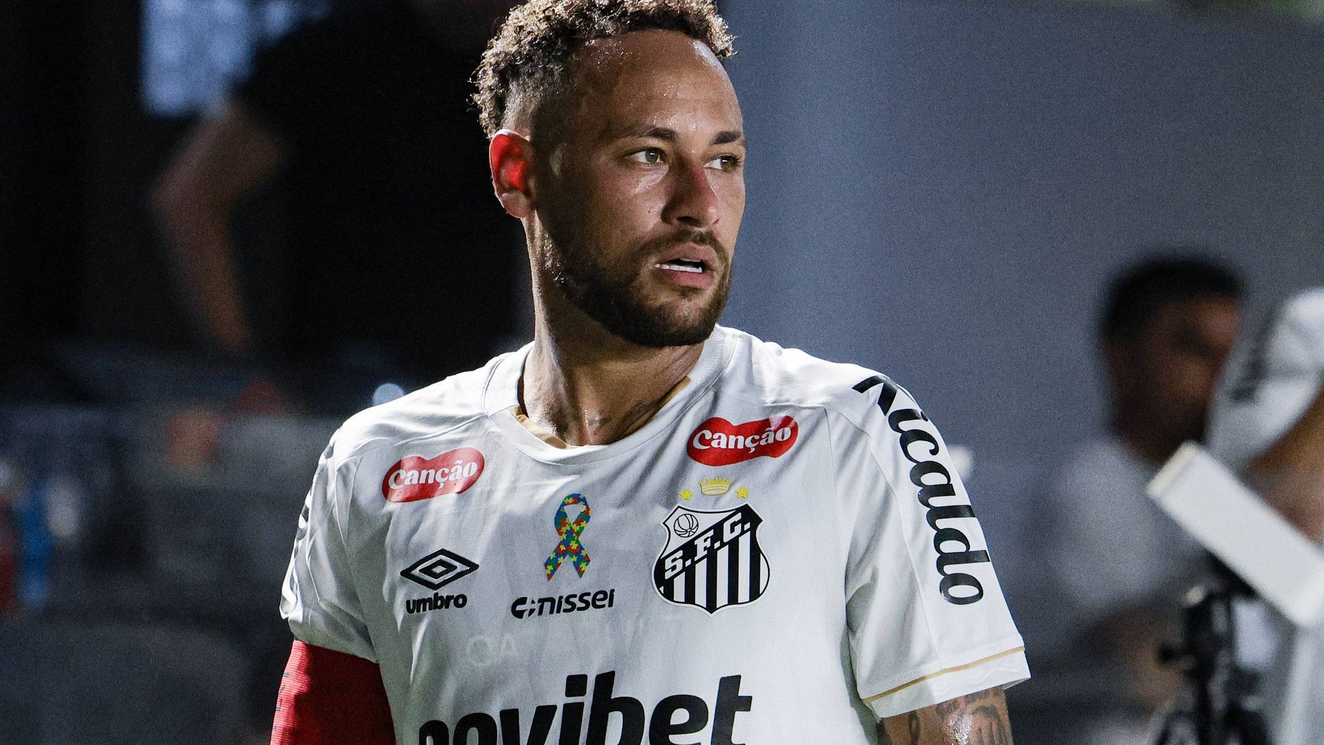 Neymar Jr durante el Santos - Remo