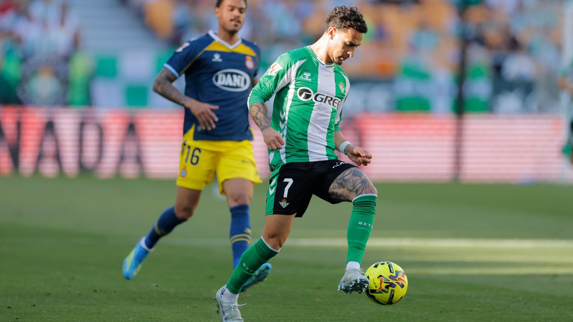 Antony, contra el Espanyol Antony, contra el Espanyol