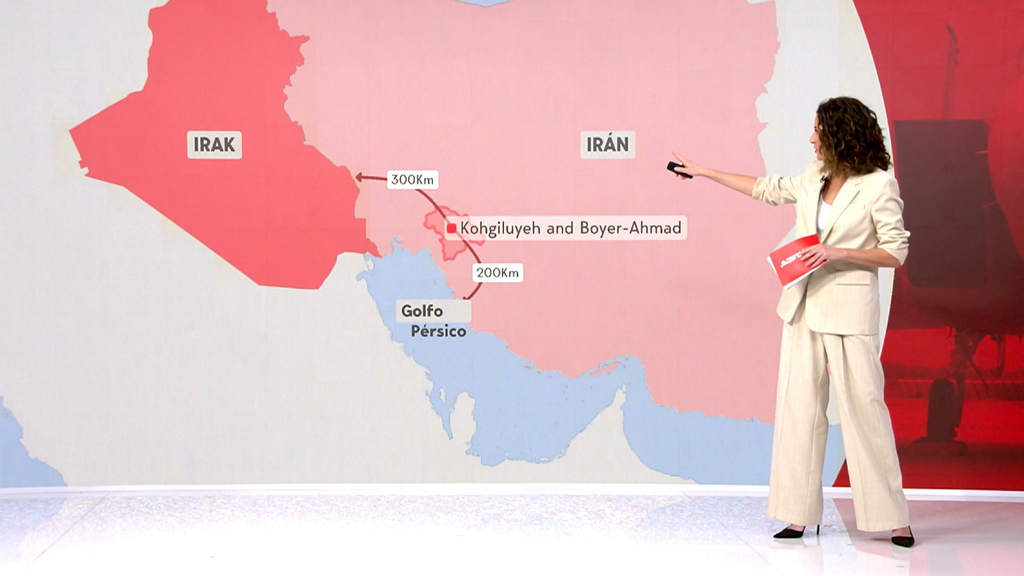 ¿Dónde buscan al piloto de caza abatido en Irán y qué aparato era?