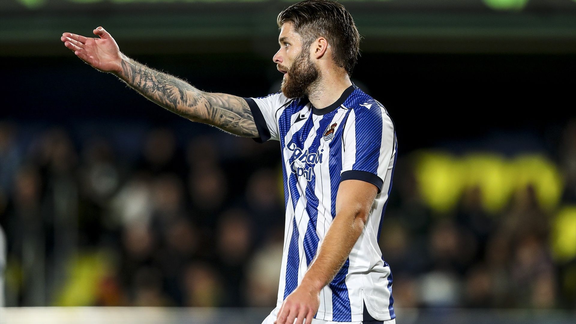 Duje Caleta-Car, con la Real Sociedad