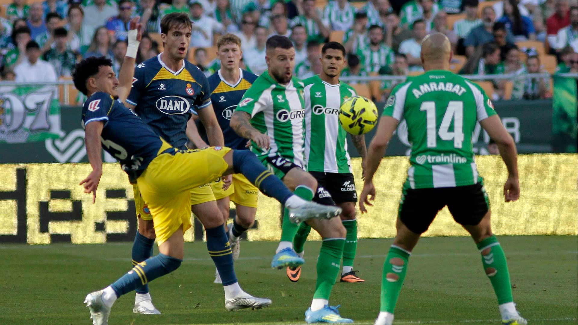 Imagen del Betis - Espanyol
