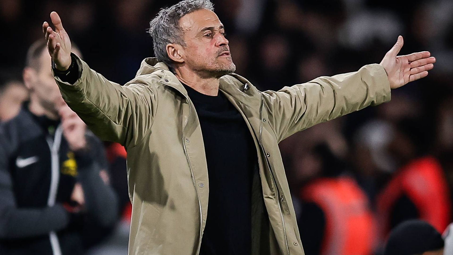 Luis Enrique, entrenador del PSG
