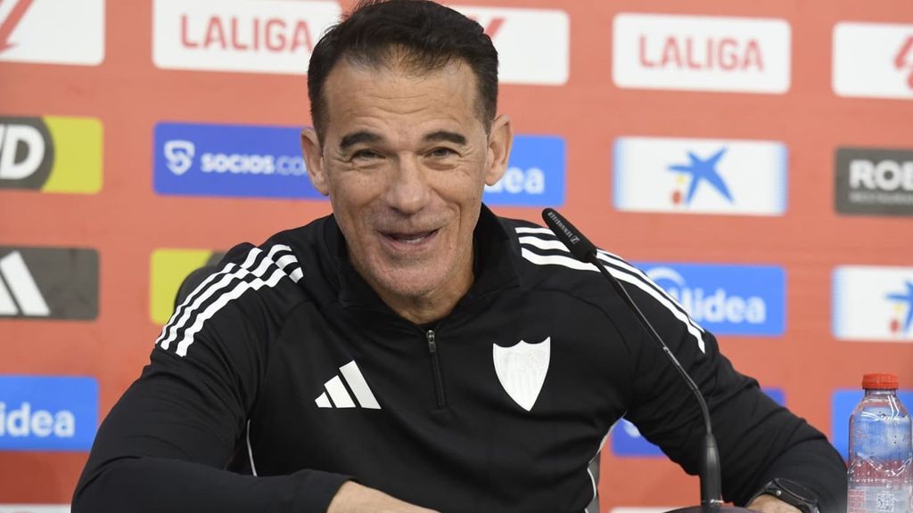 Luis García Plaza y lo que espera de su Sevilla: "Si no ganamos quiero que se vayan con buenas sensaciones"