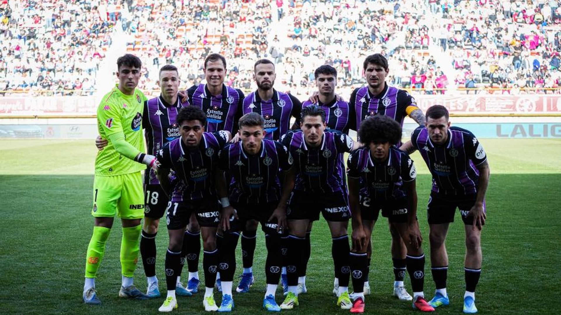 Once del Real Valladolid ante la Cultural Leonesa. Once del Real Valladolid ante la Cultural Leonesa.