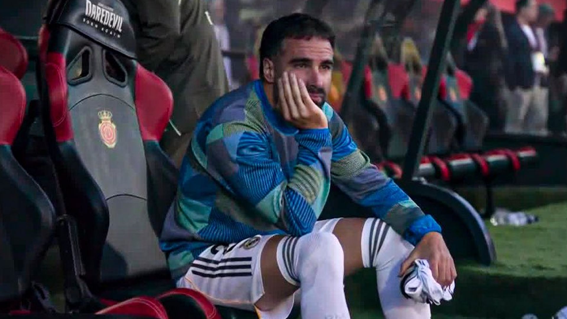Carvajal en el banquillo del Mallorca Carvajal en el banquillo del Mallorca