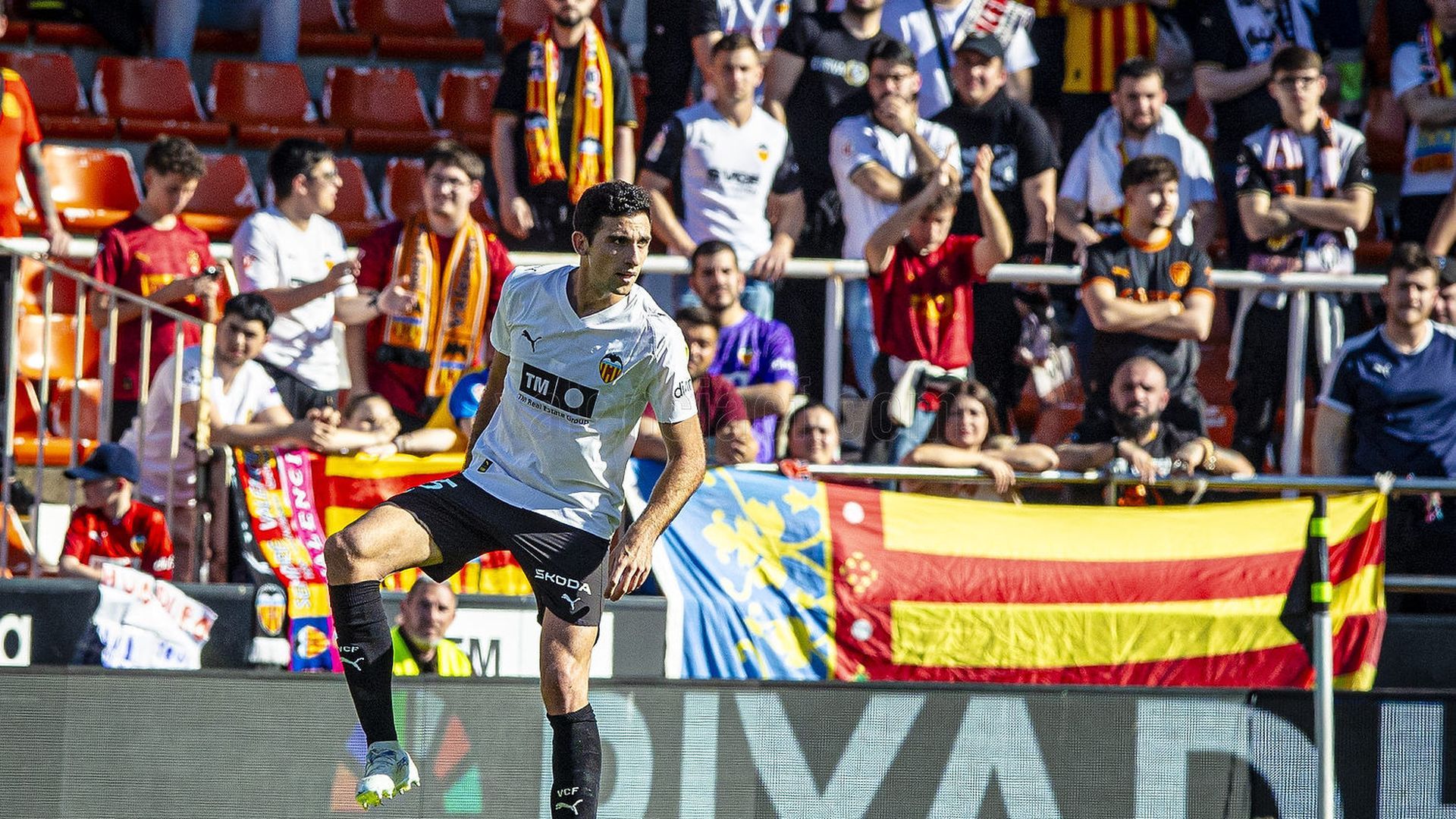 César Tárrega ante el Celta