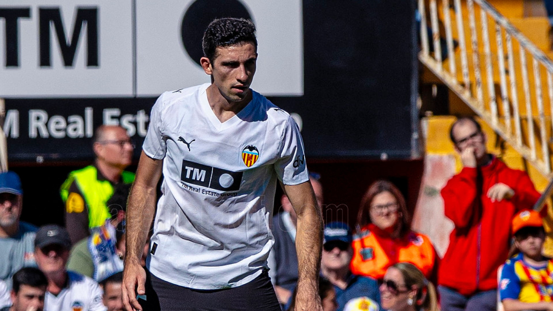 César Tárrega ante el Celta