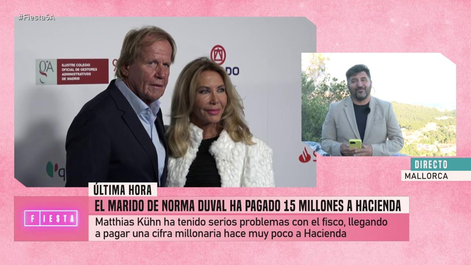 Continúan los problemas legales de Mathias Kühn, marido de Norma Duval