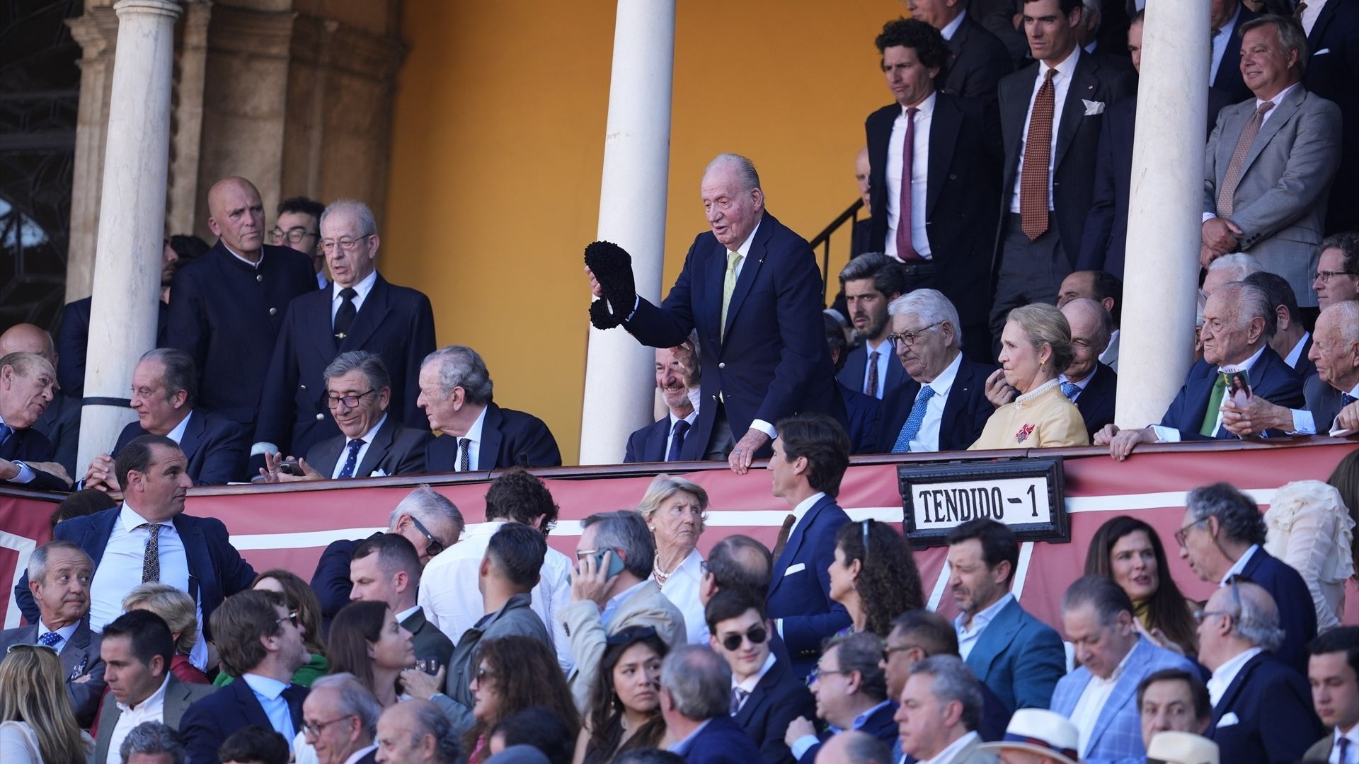 Juan Carlos I, en la Real Maestranza