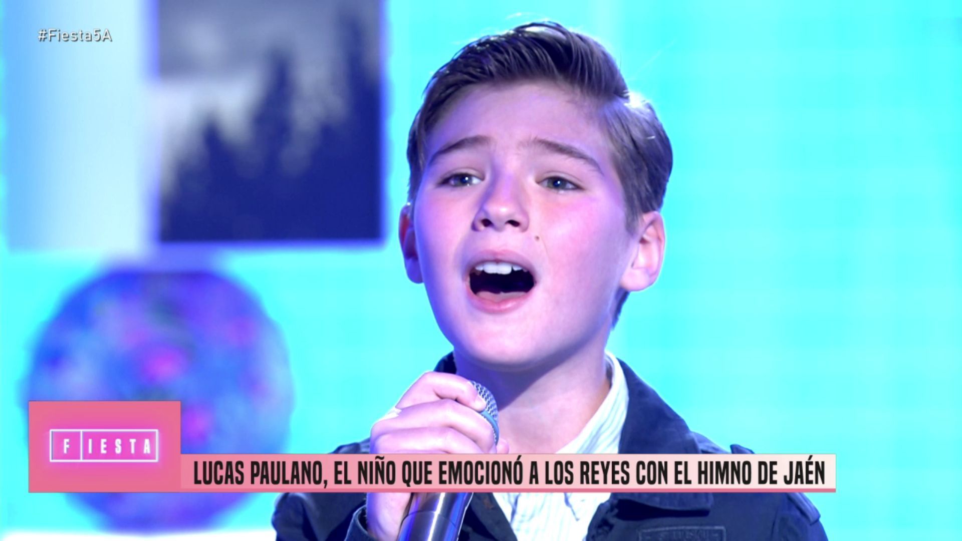 La especial actuación de Lucas Paulano en 'Fiesta'