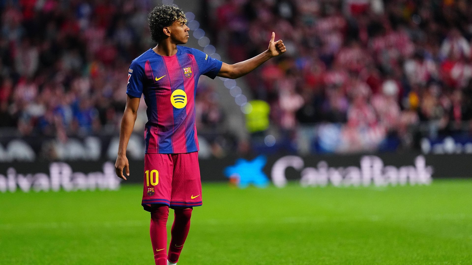 Lamine Yamal en el Metropolitano