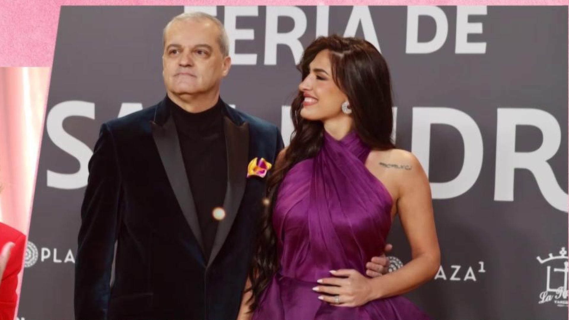 Ramón García y Gemma Camacho en una gala benéfica