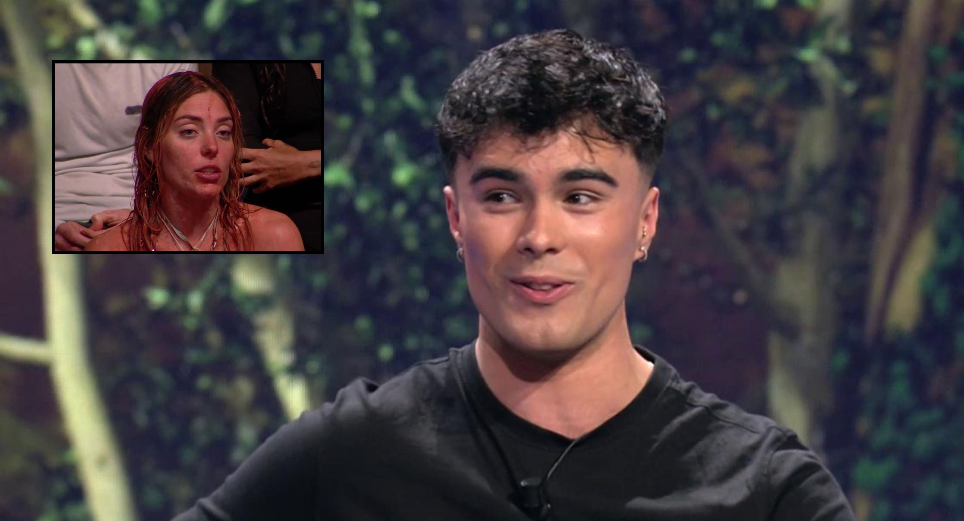 Sergio, el novio de Claudia Chacón, en plató por primera vez, revela cómo es ella fuera de cámaras