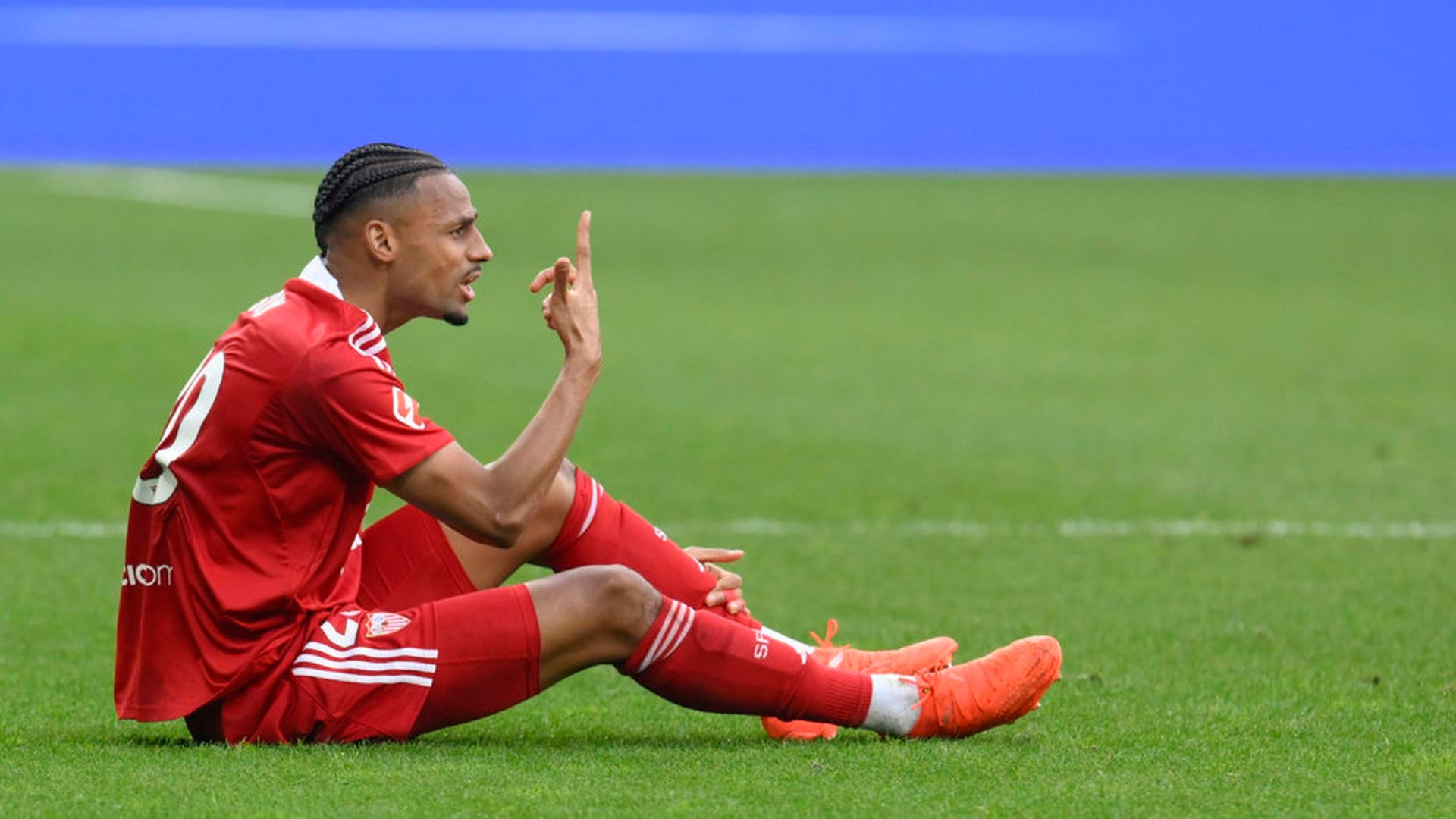 Sow protesta en el Oviedo-Sevilla