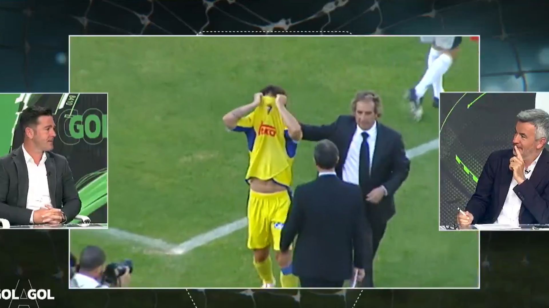 Abraham Paz recuerda su penalti frente al Hércules.