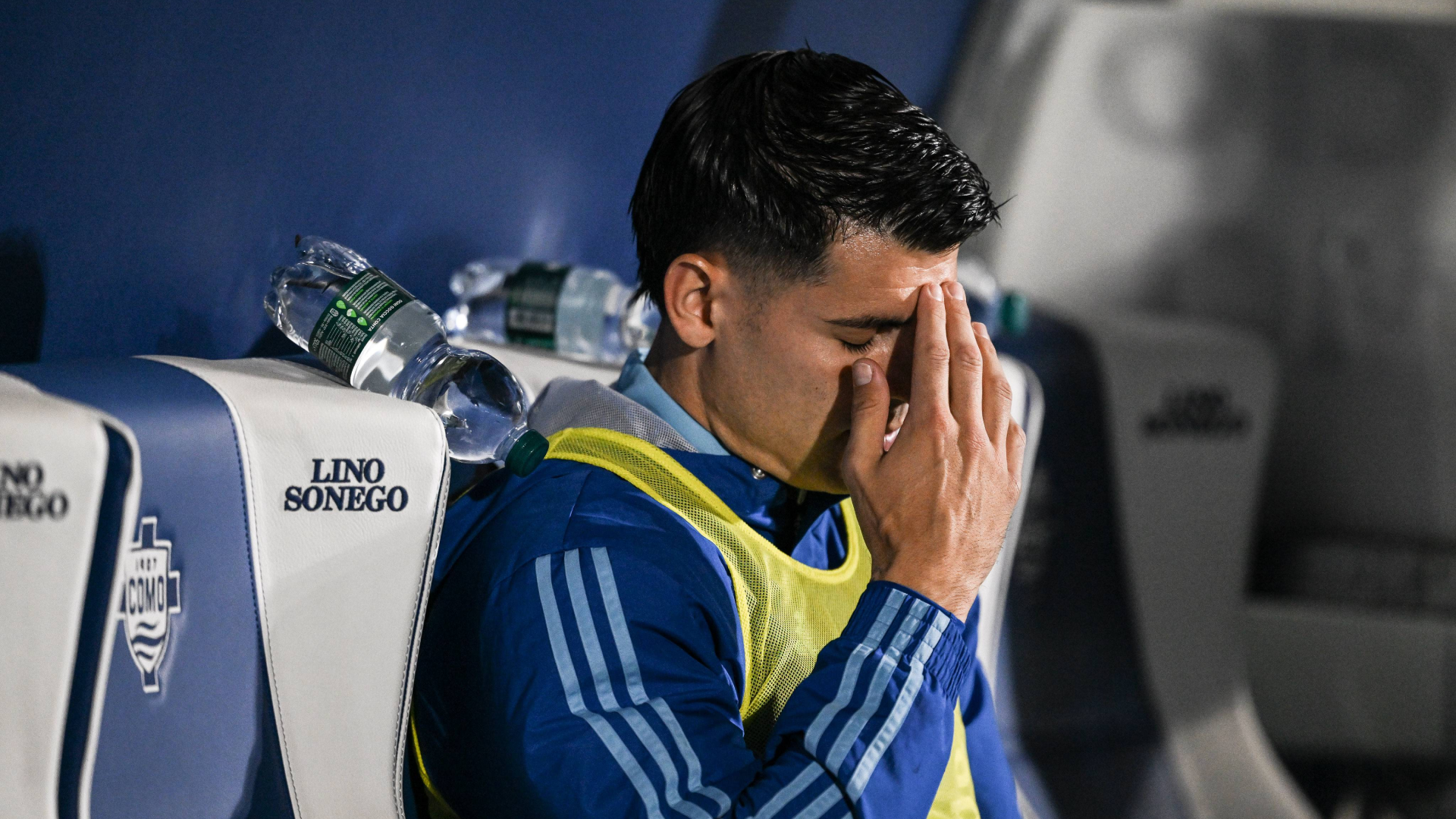 Álvaro Morata, en un partido del Como 1907