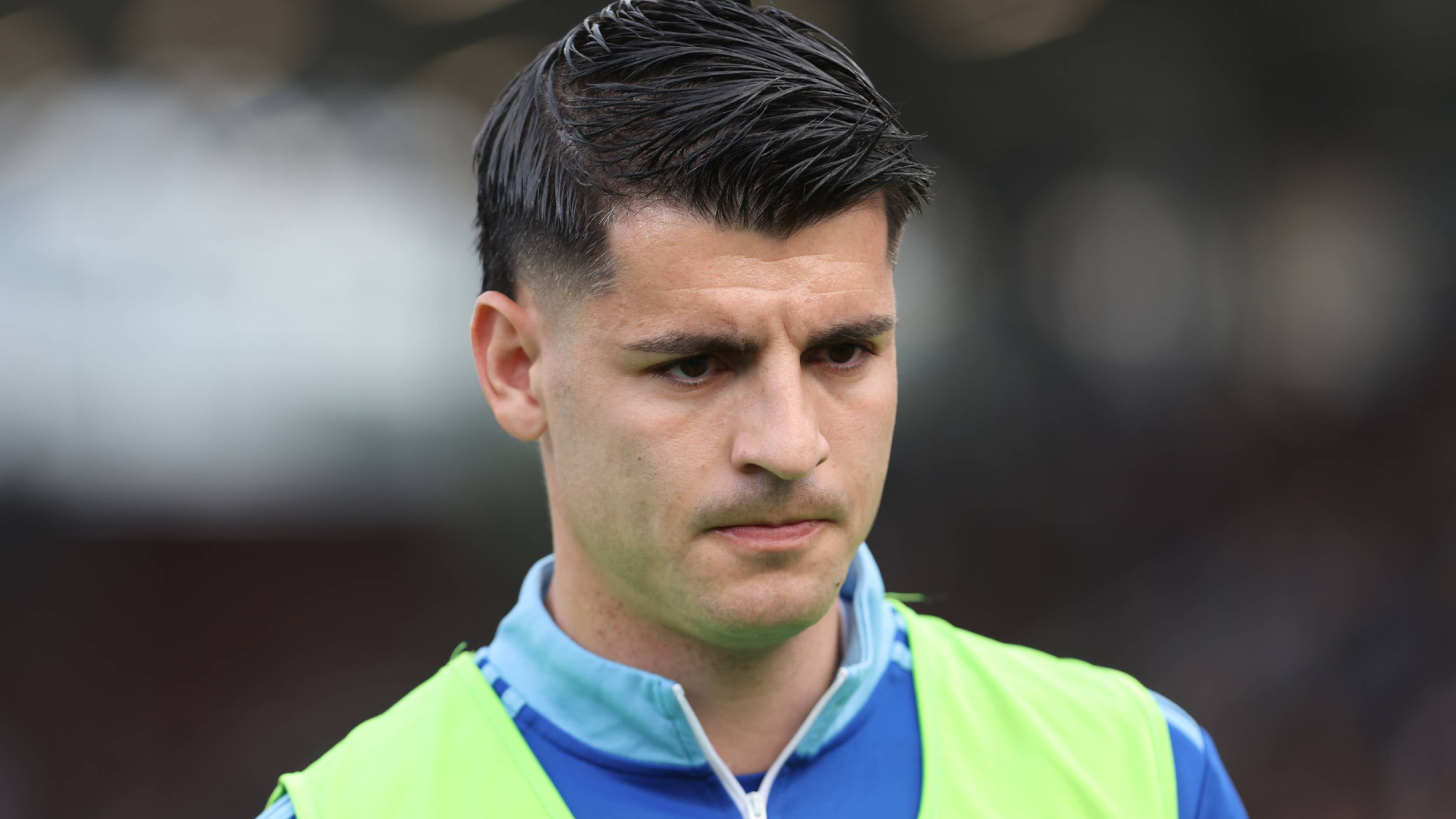 Álvaro Morata, en un partido del Como 1907