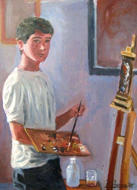 Autorretrato de David Guerrero