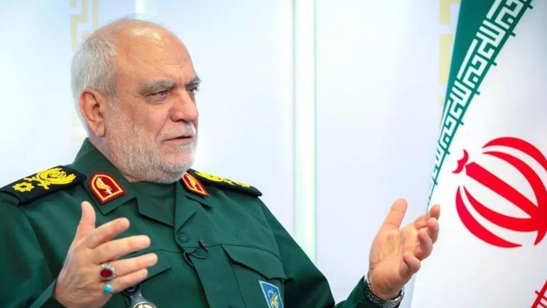 El jefe de la Inteligencia de la Guardia Revolucionaria de Irán, Majid Jademi. El jefe de la Inteligencia de la Guardia Revolucionaria de Irán, Majid Jademi.