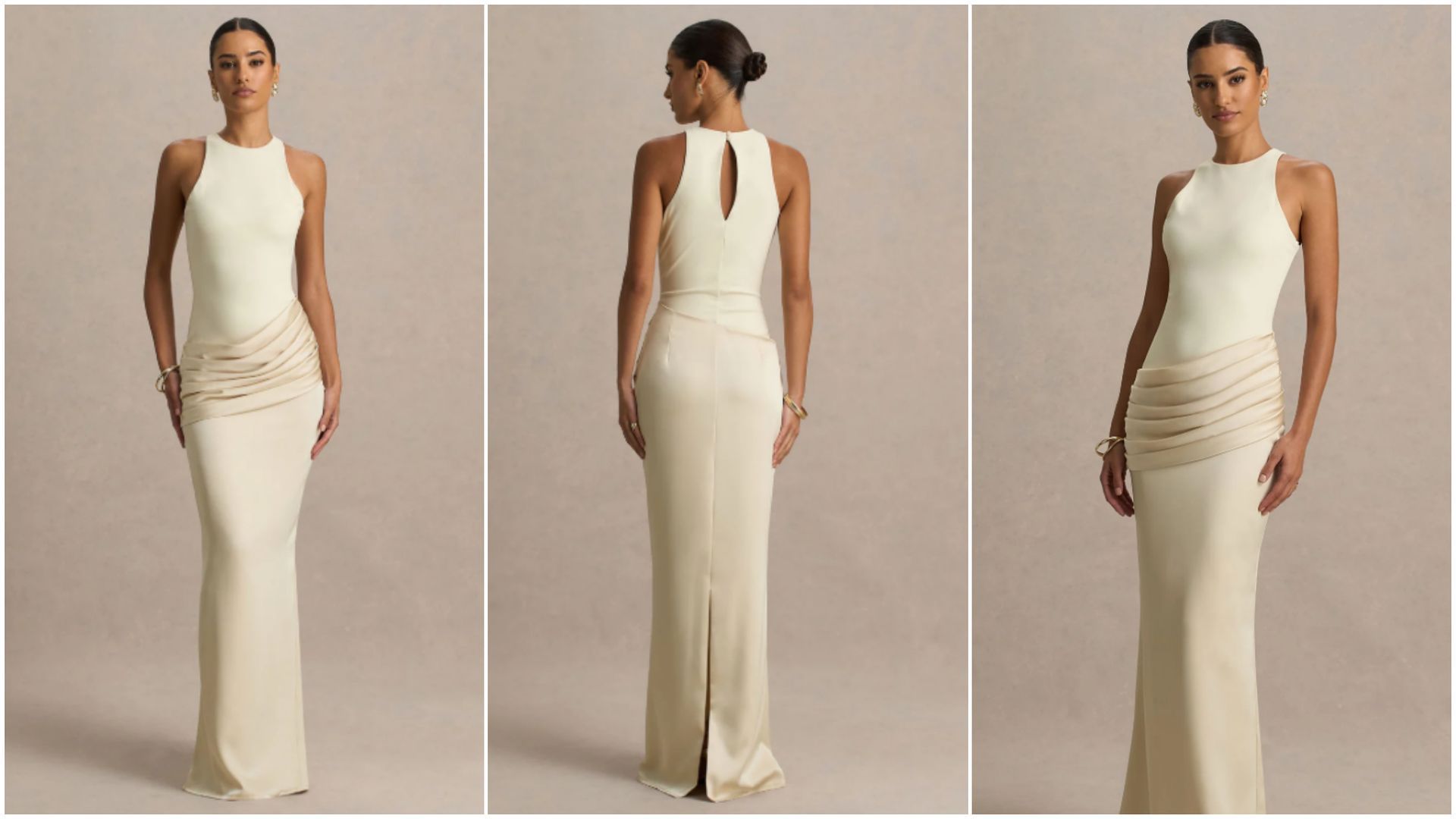 El modelo Akari de Club L London: el look que Claudia Martínez ha escogido para su 'gender reveal'