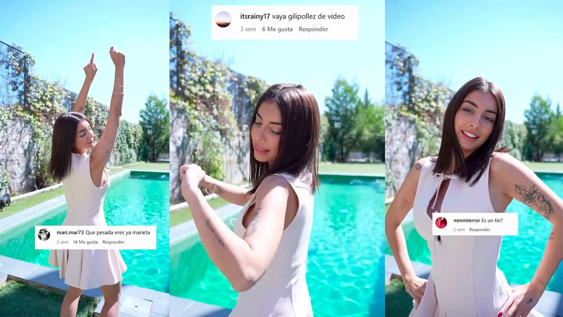 El video de Marieta respondiendo a los comentarios negativos