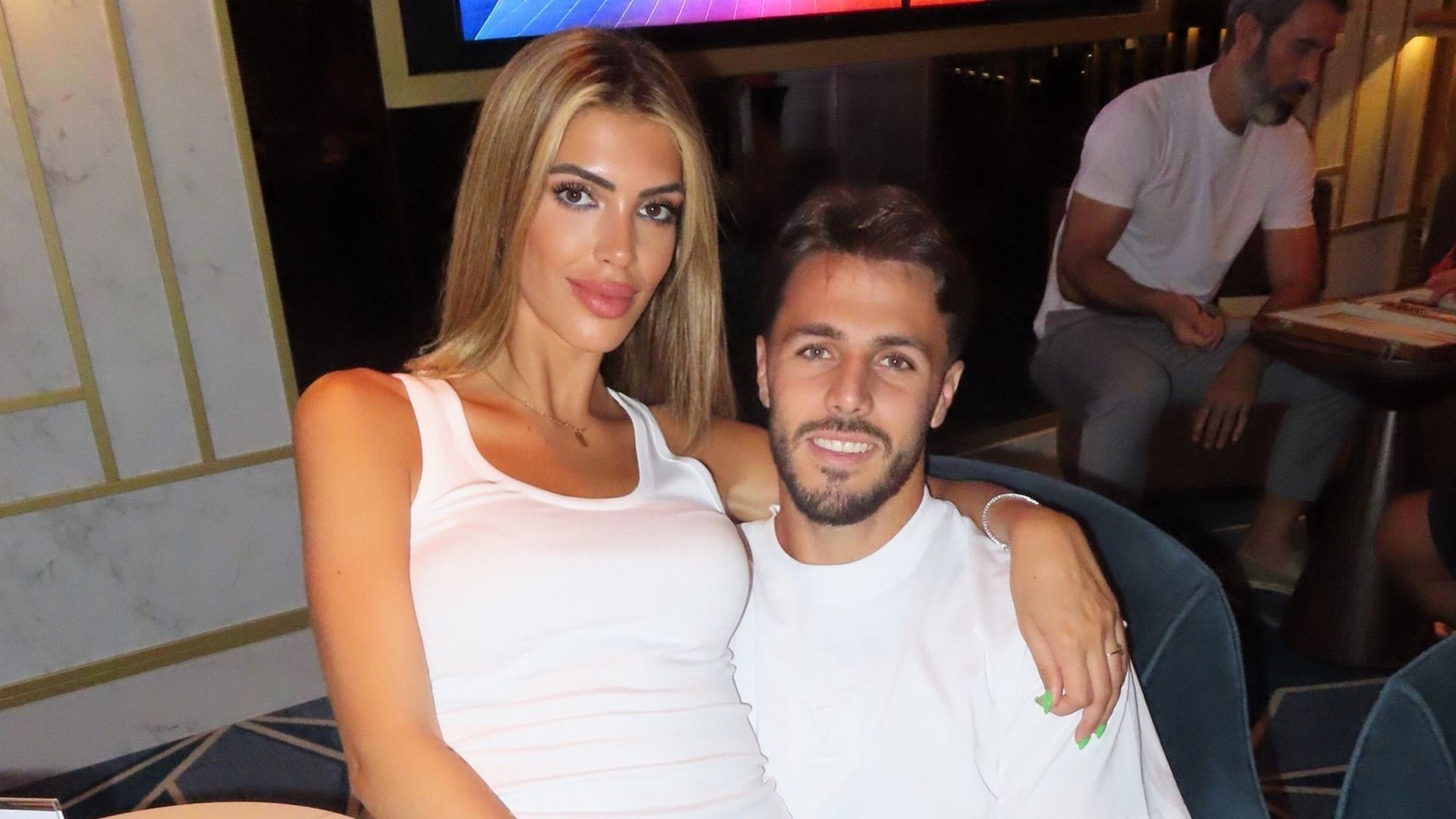 Ingrid Sanz Asensio y su pareja, Ilies Faure