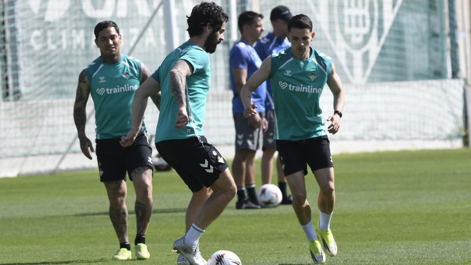 Isco regresa a los entrenamientos con el Betis