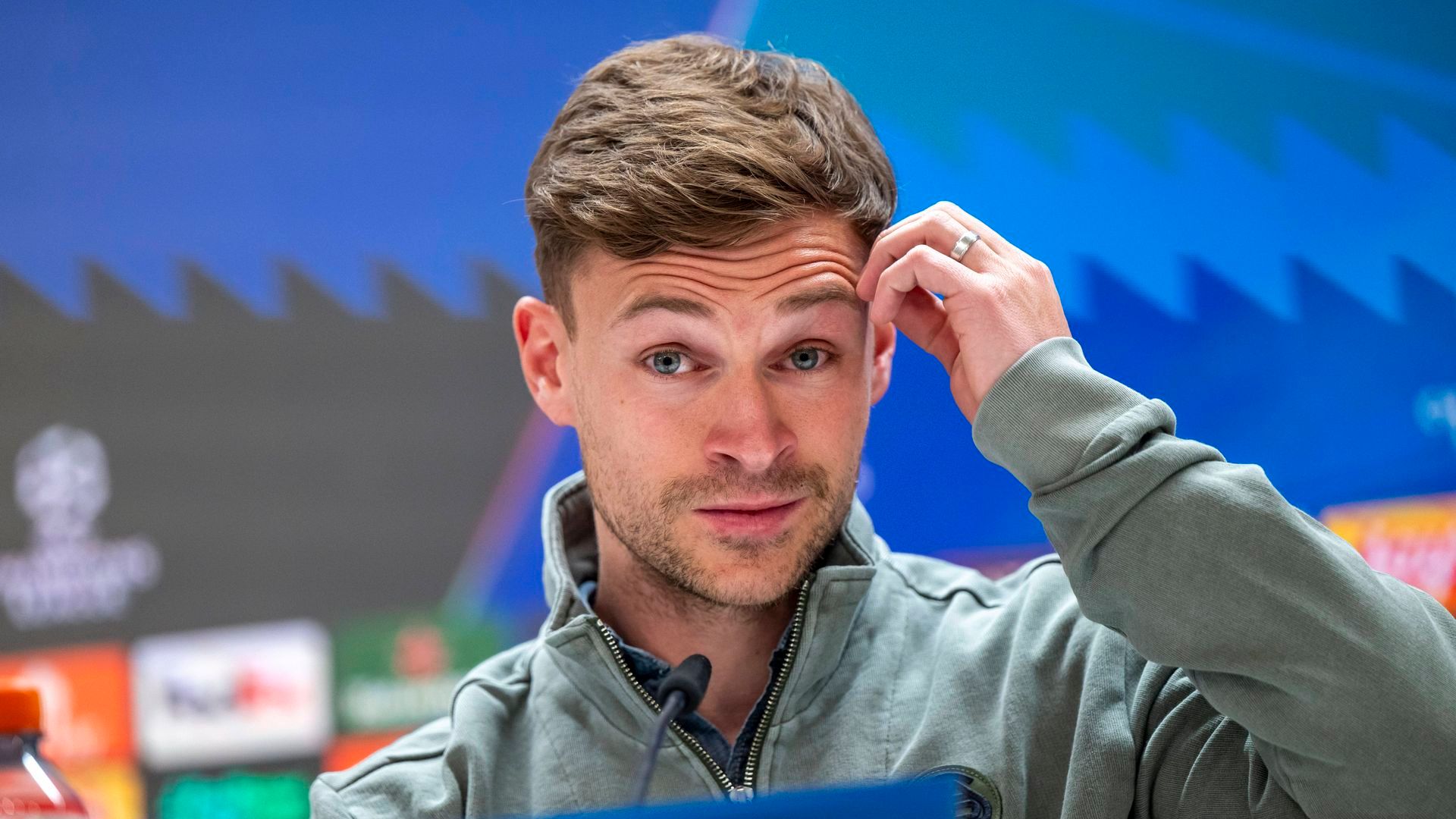 Kimmich durante la rueda de prensa