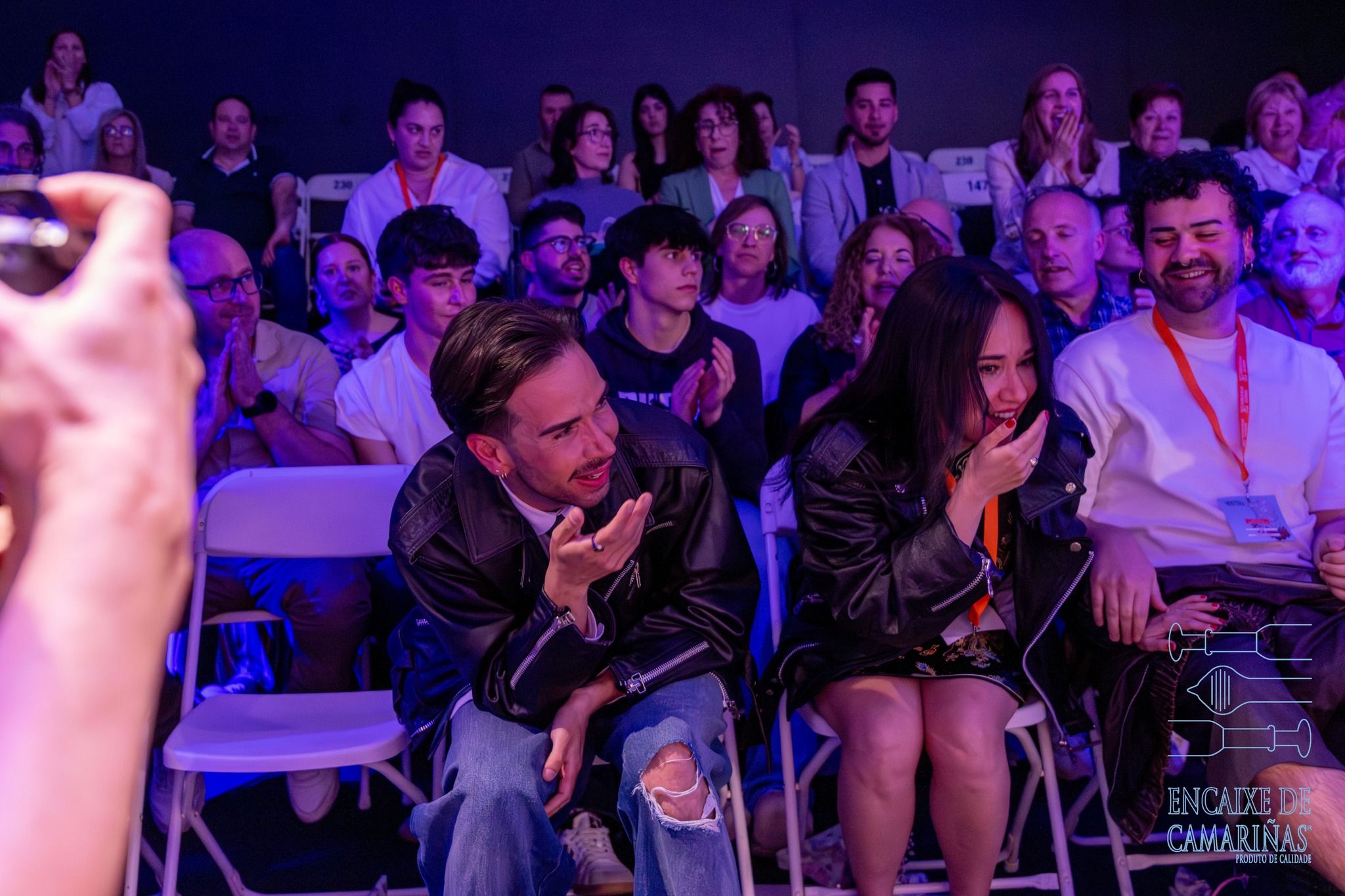 Los hermanos Orgaz sorprendidos al saber que eran un año más los ganadores en Camariñas