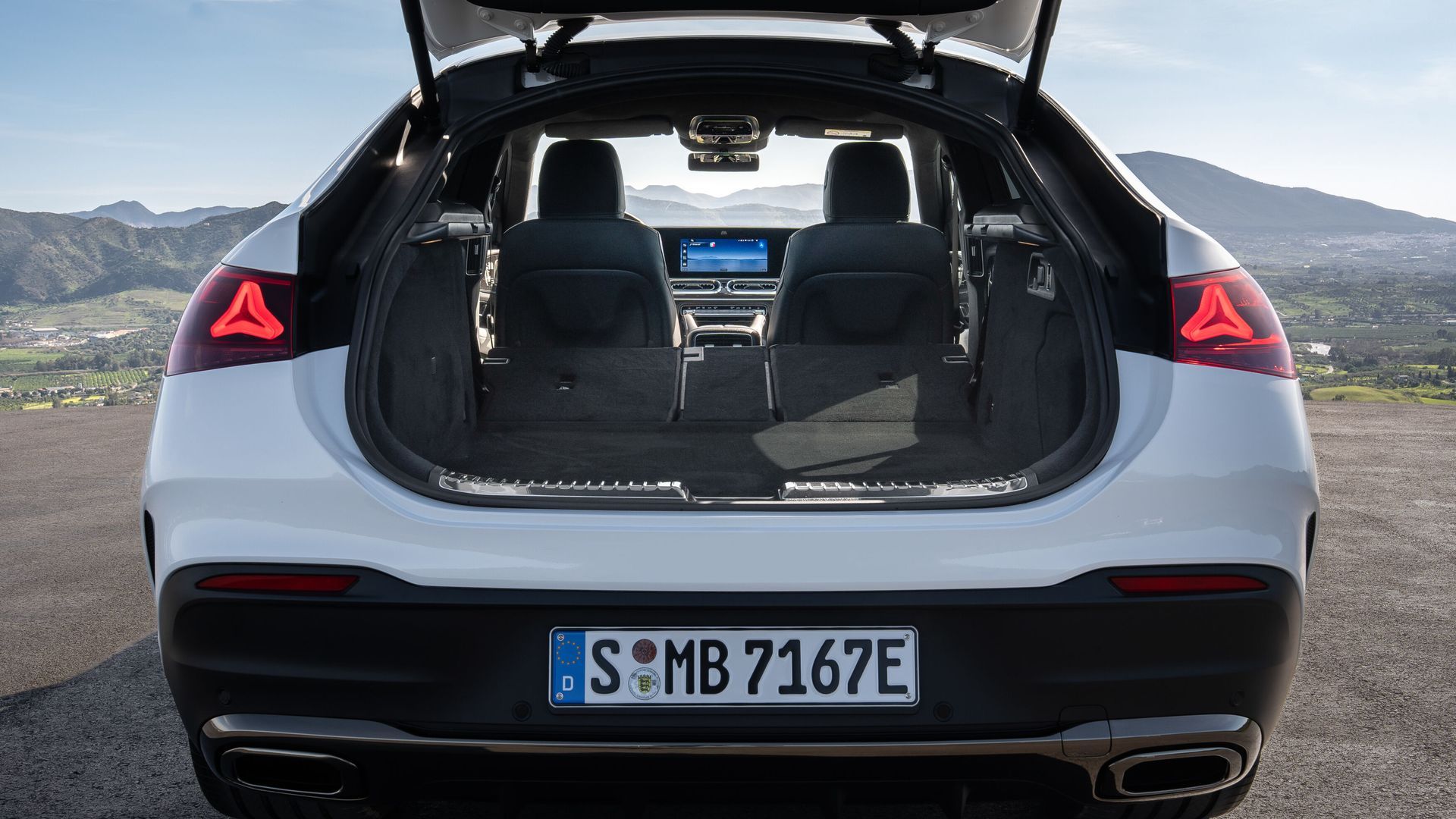 Maletero del Mercedes-Benz GLE Coupé 2026