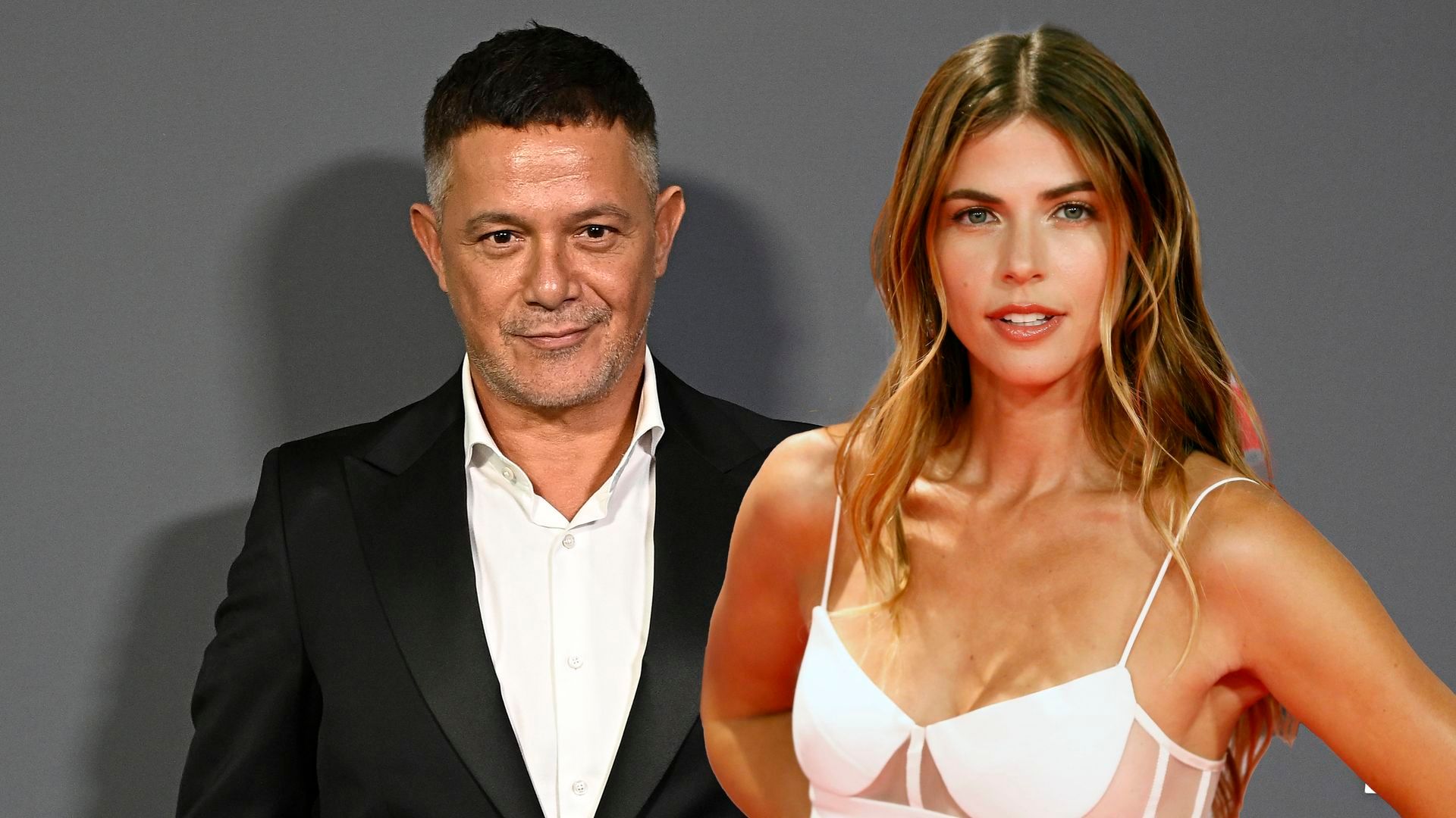 Alejandro Sanz y Stephanie Cayo Alejandro Sanz y Stephanie Cayo