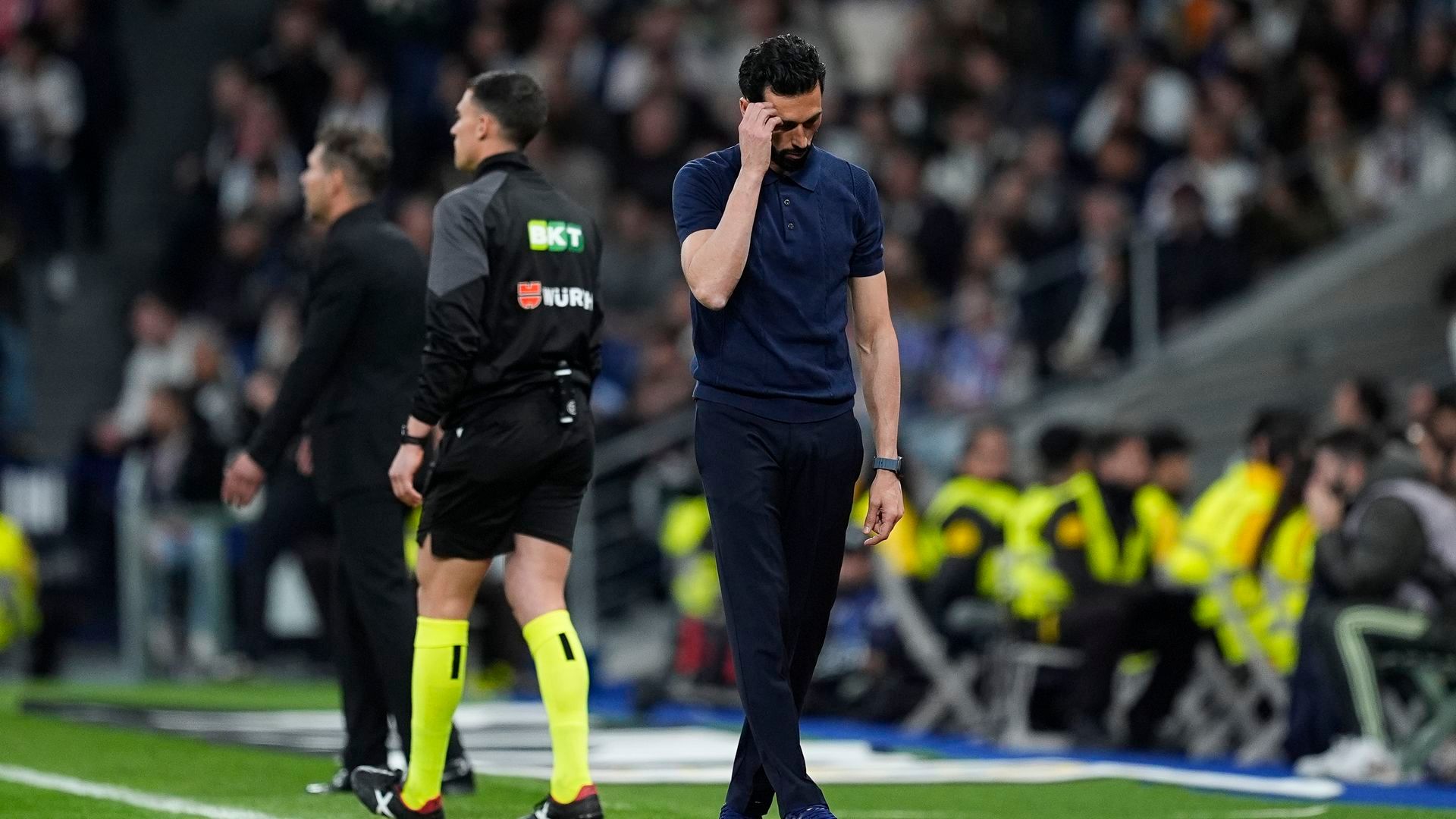 Álvaro Arbeloa, en un partido con el Madrid