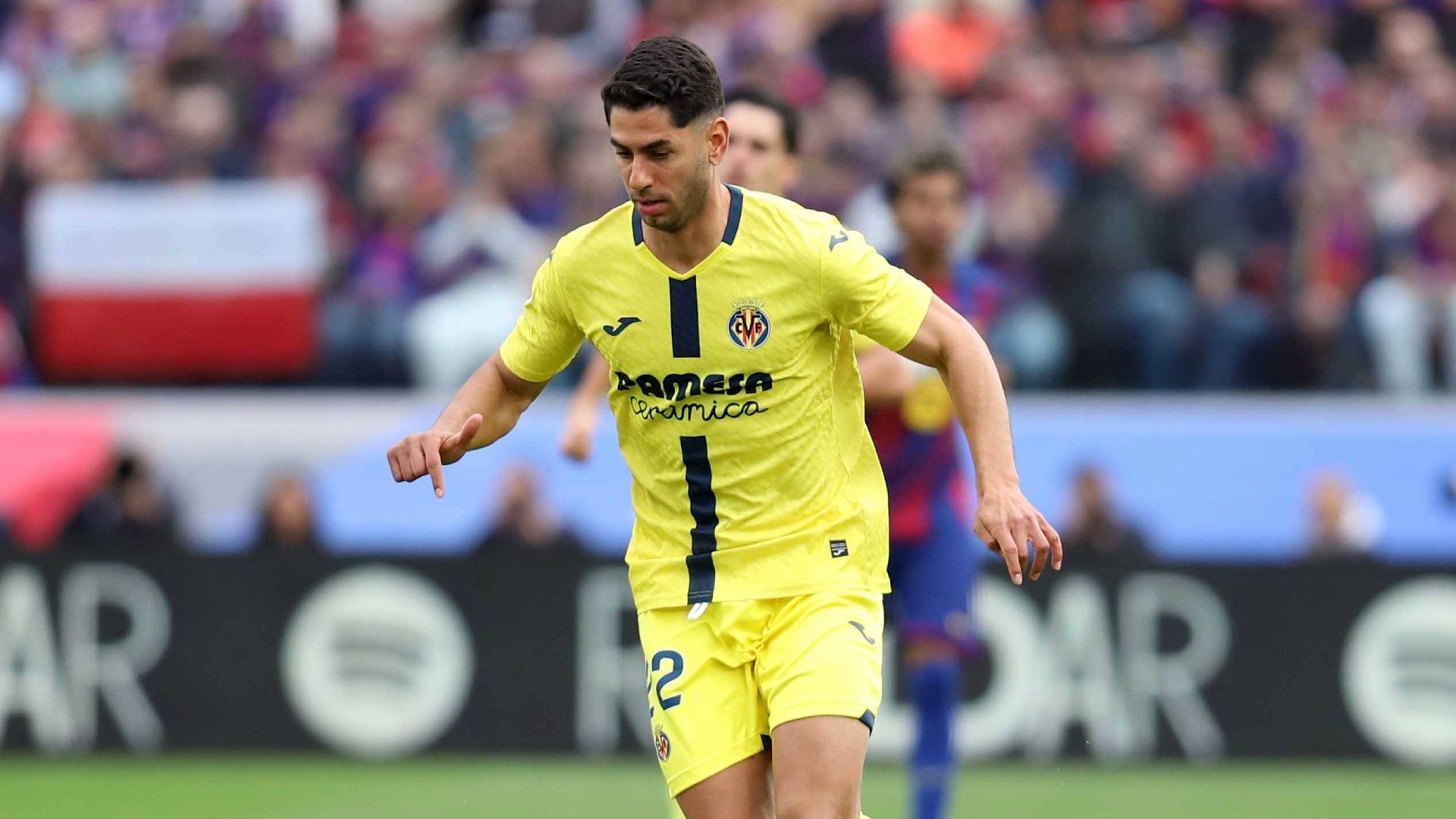 Ayoze Pérez, en un partido del Villarreal