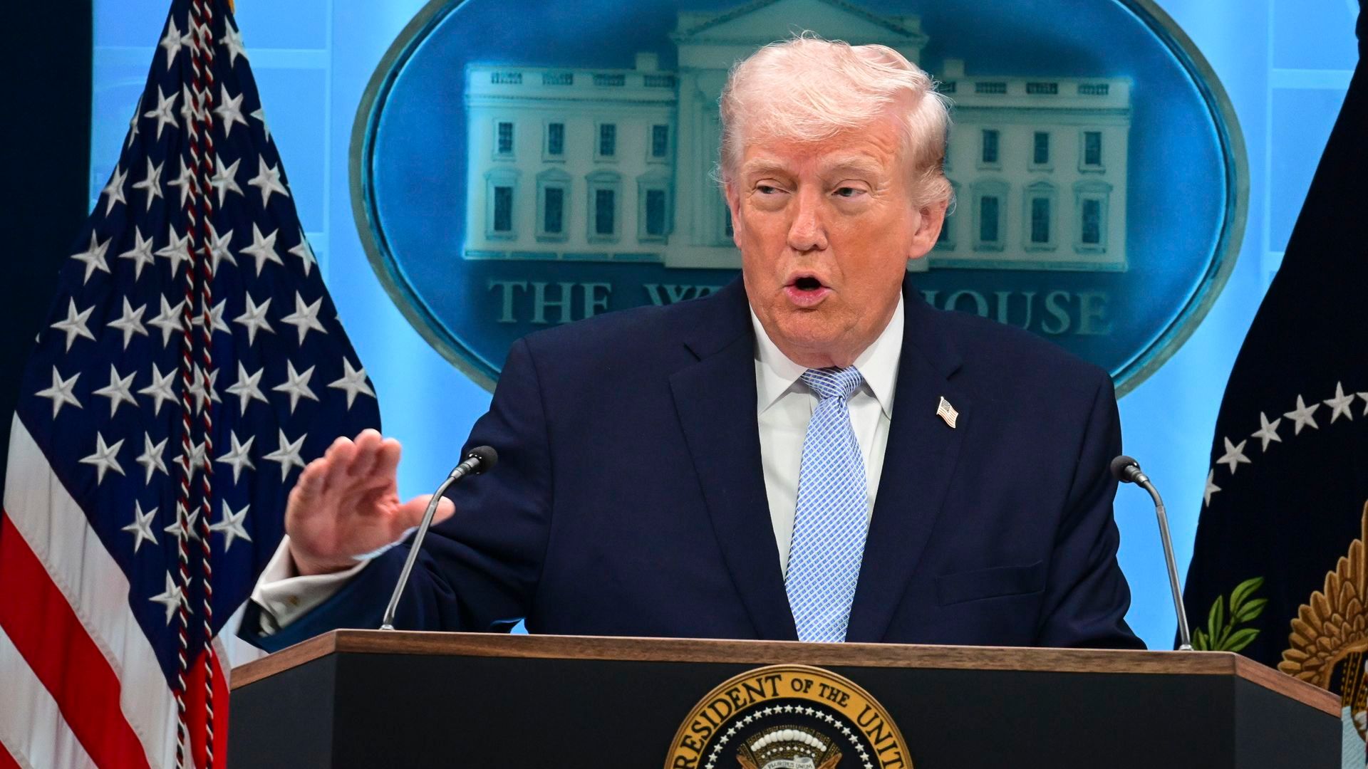 Donald Trump en la Casa Blanca