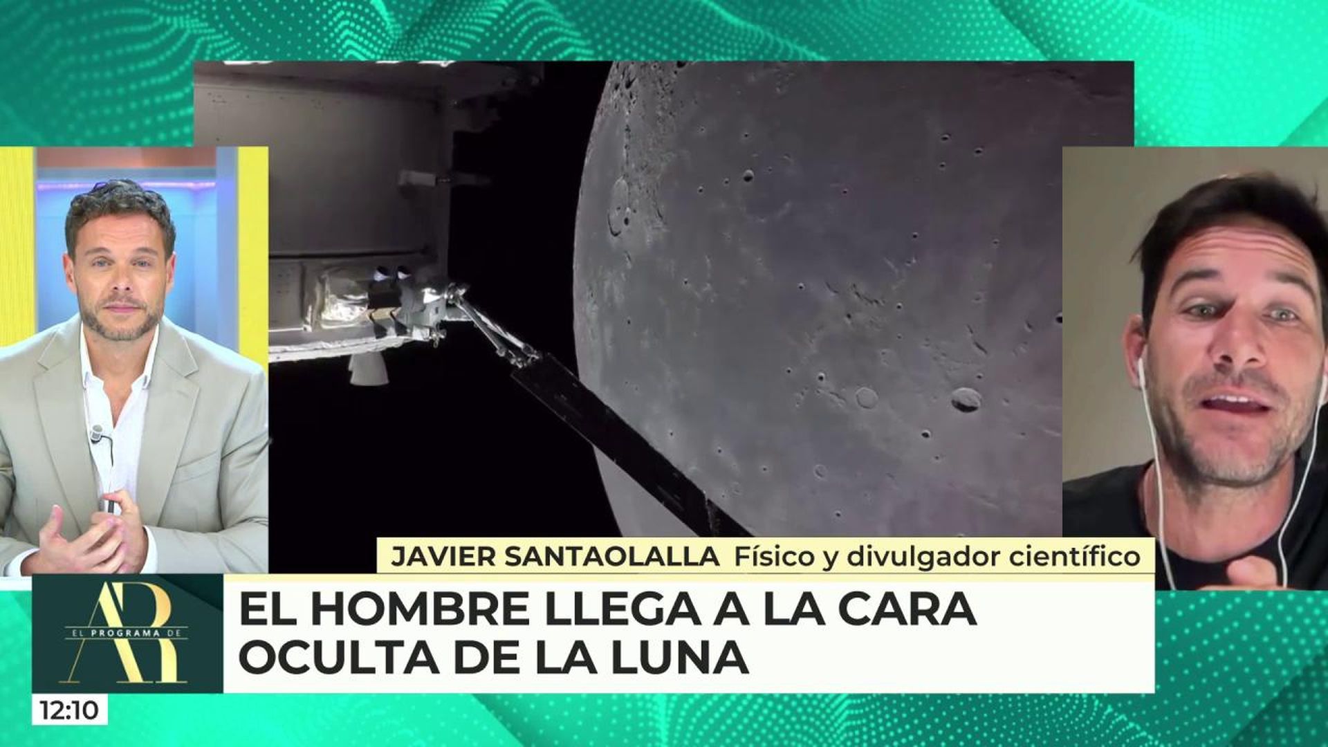 El físico y divulgador científico Javier Santaolalla habla sobre la misión 'Artemis 2'