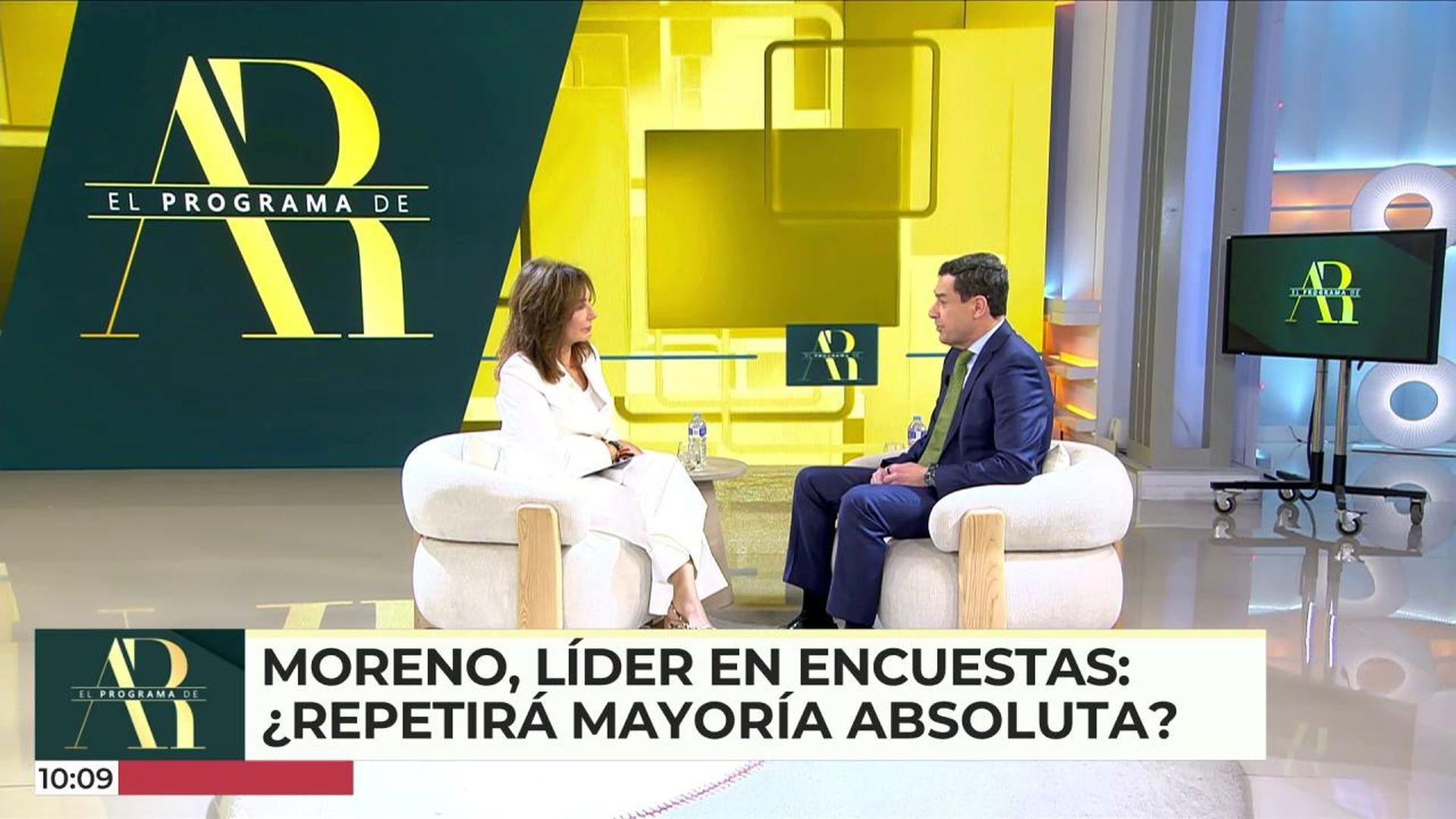 'El Programa de Ana Rosa' entrevista al candidato del PP para las elecciones de Andalucía, Juanma Moreno Bonilla 'El Programa de Ana Rosa' entrevista al candidato del PP para las elecciones de Andalucía, Juanma Moreno Bonilla
