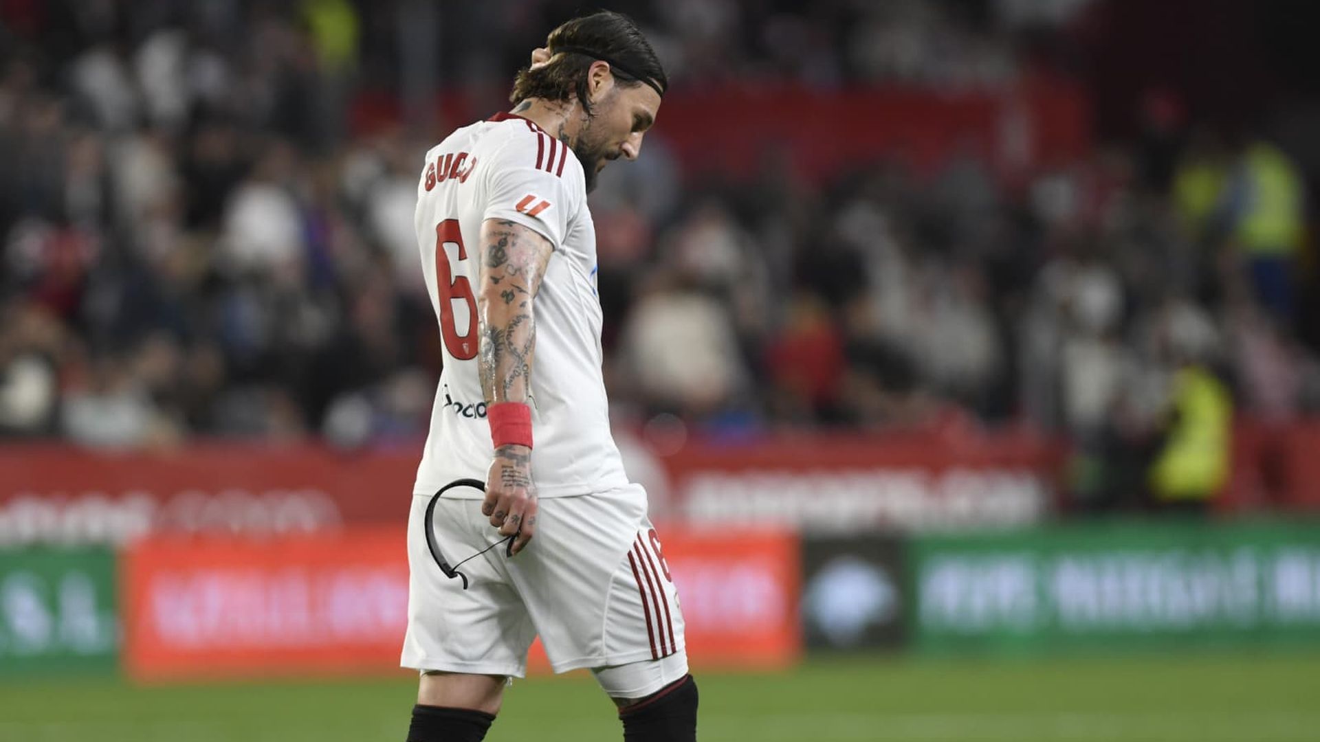 Nemanja Gudelj, en el Sevilla-Valencia