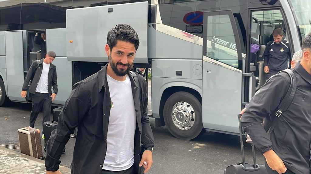 Isco viaja a Braga con el Betis