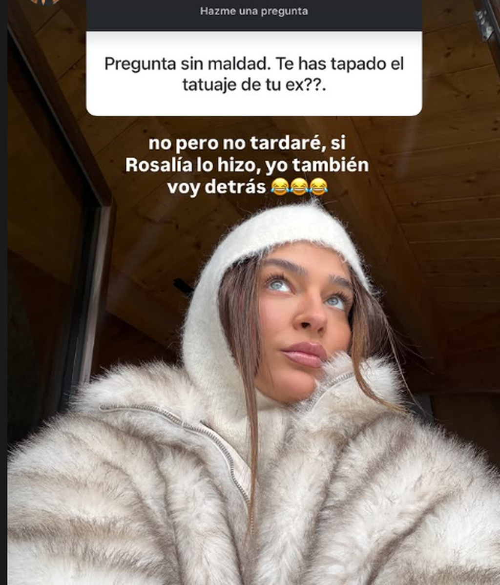 Laura Escanes, sobre el tatuaje de Álvaro de Luna