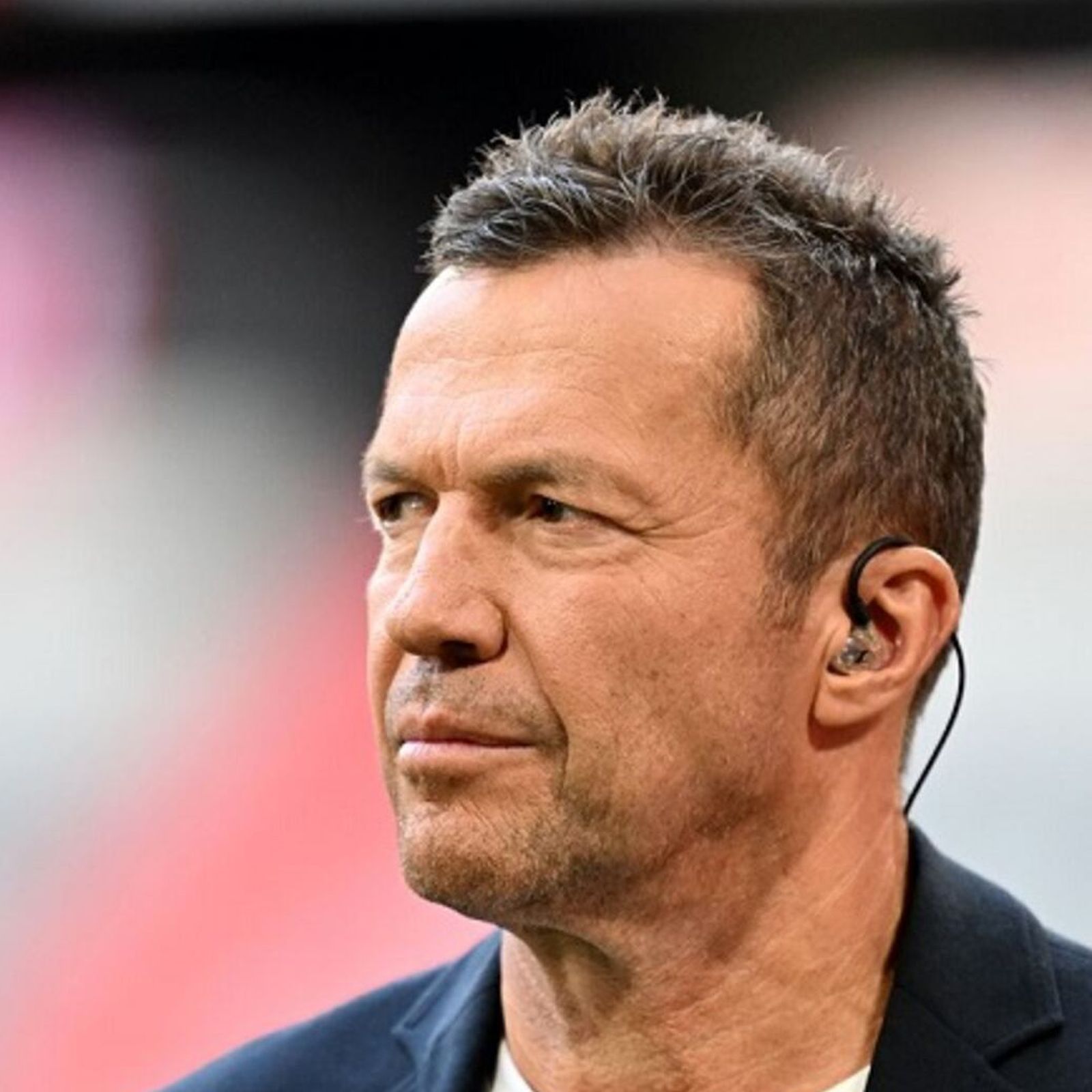 Lothar Matthäus en una retransmisión de televisión