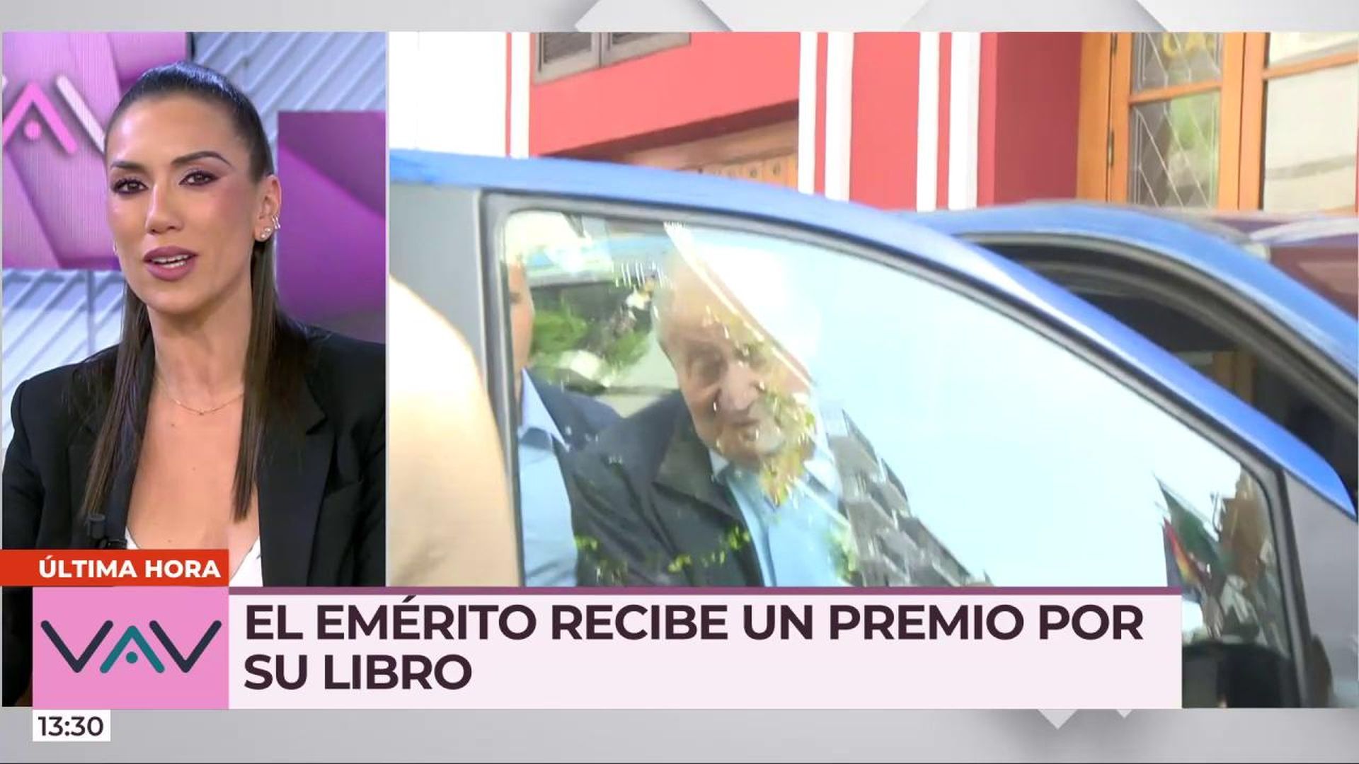 Patricia Pardo reacciona al posible premio de literatura que Francia planea darle al Emérito