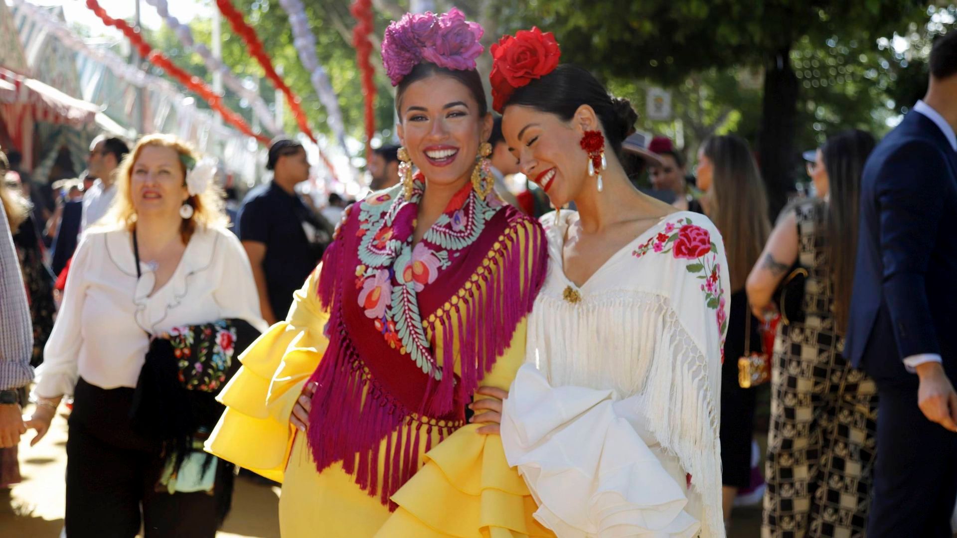 Peinados para ñla Feria de Abril