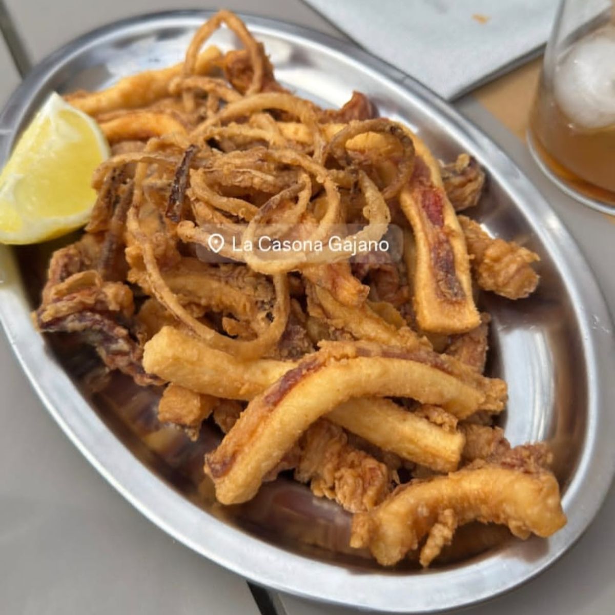 Plato de rabas