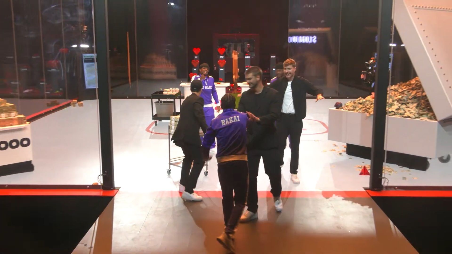 Rakai tras ser eliminado en el concurso de MrBeast